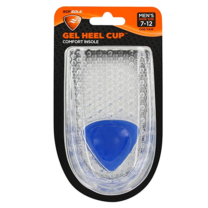 Sof Sole Gel Heel Cup Lifestyle Insoles