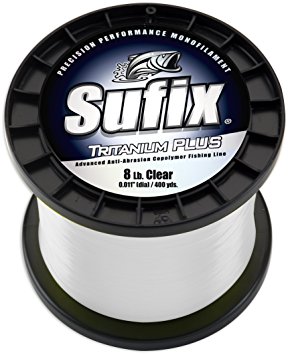 Sufix Tritanium Plus 1/4-Pound Spool Size Fishing Line