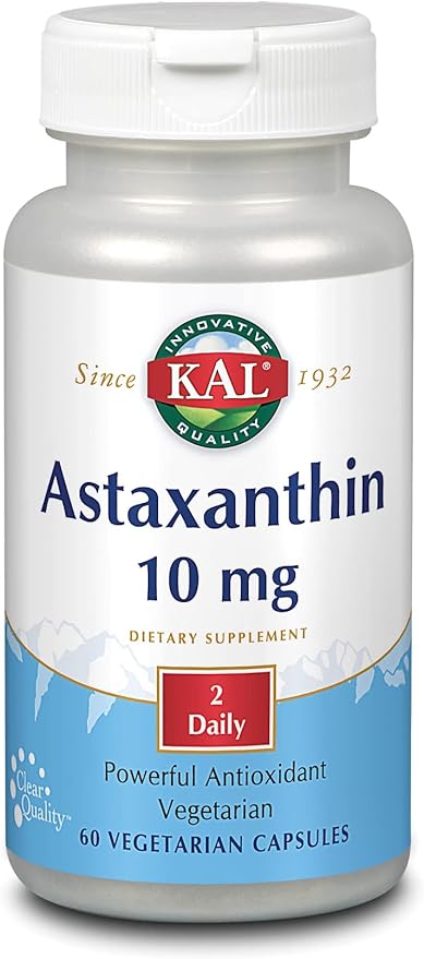 Kal Astaxanthin 10 Mg 60 Comp