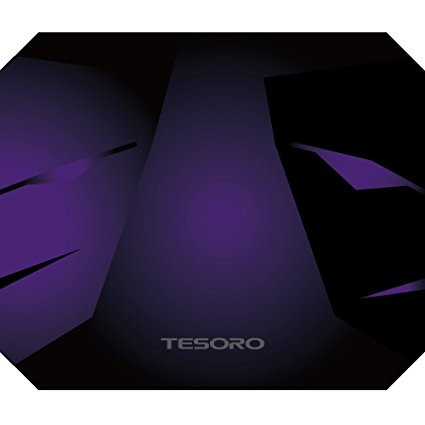 Tesoro Aegis X4 3D Fabric High Density Texture Anti-Slip Rubber Base Stitched L370 x W440 x H4mm Gaming Mouse Pad TS-X4