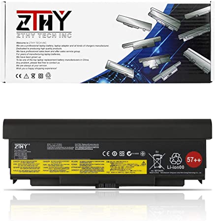 ZTHY New 9Cell 57   Battery Replacement for Lenovo ThinkPad T440P T540P W540 W541 L440 L540 Series Laptop 45N1152 45N1153 45N1162 45N1163 45N1145 45N1147 45N1149 0C52864 0C52863 11.1V 8960mAh