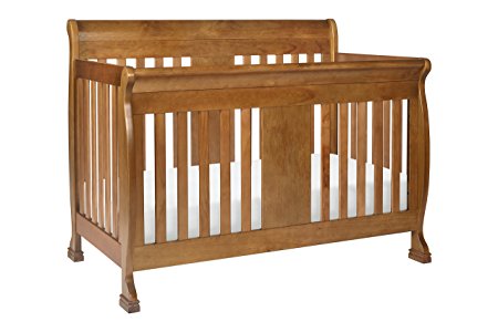 DaVinci Porter 4-In-1 Convertible Crib With Toddler Bed Conversion Kit, Chestnut