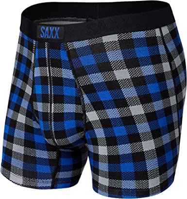 Saxx Men’s Underwear – Vibe Super Soft Boxer Briefs with Built-in Pouch Support, Underwear for Men