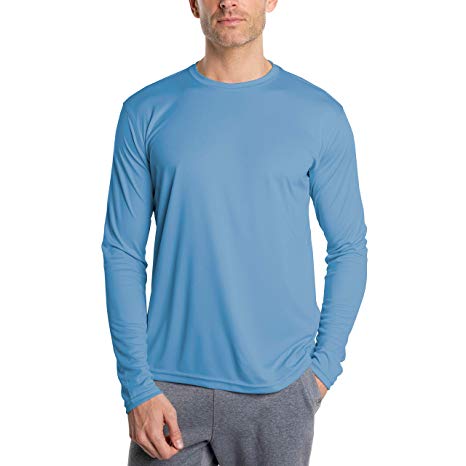 Vapor Apparel Men's UPF 50  UV Sun Protection Performance Long Sleeve T-Shirt