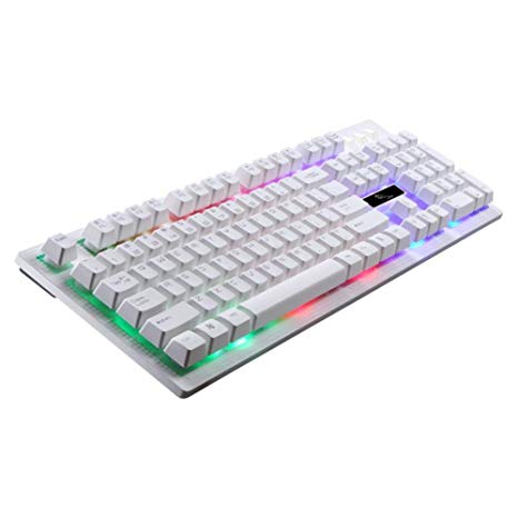 AIHOME USB Wired Keyboard,LED Backlight Keyboard Gaming Keyboard for PC, Laptop, Computer