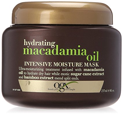 OGX Intensive Moisture Mask, Hydrating Macadamia Oil, 8oz