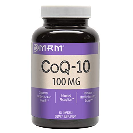 MRM COQ-10 Pel Delivery System as Ubiquinone Softgels, 120 Count