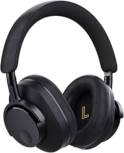 Cambridge Audio Melomania P100 Headphones - Bluetooth, Active Noise Cancelling with Hi-Fi Sound, 100 Hour Playback with User Replaceable Battery, Gaming Mode and Carry Case (Black)