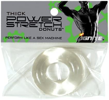 Ignite Thick Power Stretch Donut Clear, Ring