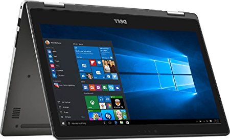 2017 Premium Dell Inspiron 7000 13.3" 2-in-1 Full HD Touchscreen Convertible Laptop, 7th Intel Core i7-7500U, 12GB DDR4 RAM, 256GB SSD, Backlit Keyboard, Bluetooth, HDMI, 802.11AC, Windows 10