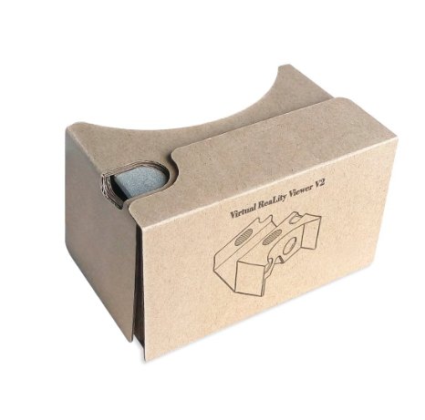 Blisstime 2015 Google Cardboard V20 3d Glasses Vr Virtual Reality Cardboard Kit 2015 Fit for 3--6inch Screen