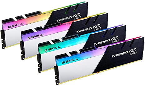 G.SKILL Trident Z Neo (for AMD Ryzen) Series 32GB (4 x 8GB) RGB SDRAM DDR4 3600 Desktop Memory F4-3600C18Q-32GTZN