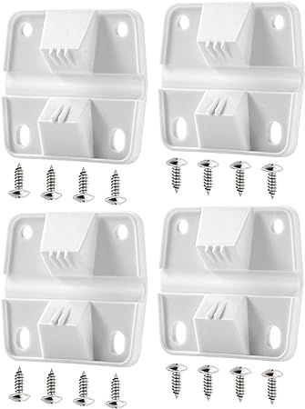 Cooler Plastic Hinges kit Replacement for Coleman Coolers - 4 Pack