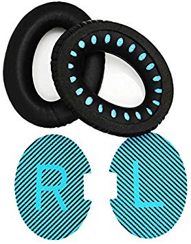 Headphone Replacement Earpads Ear Cushions for Bose QuietComfort 2 QC2,QuietComfort 15 QC15,QuietComfort 25 QC25, QuietComfort 35 QC35, SoundTrue,AE2, AE2i, AE2w Headphones