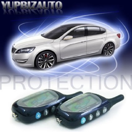3000 Feet Range Code Hopping TWO-WAY Paging Universal Vehicle Security and Remote Starter System