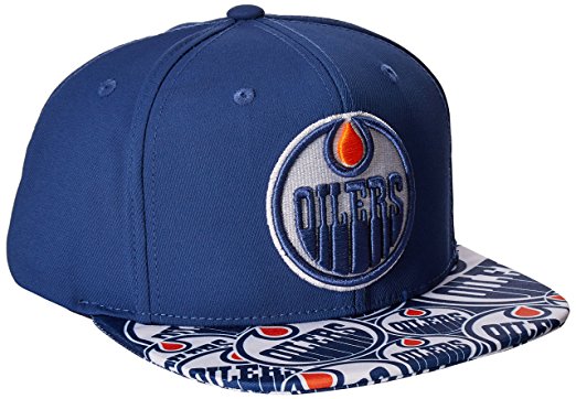 NHL Men's SP17 All Over Print Flat Brim Snapback Hat