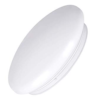 Albrillo LED Ceiling Light Flush Mount, 150W Equivalent 1400lm, 10'' Round Ceiling Light Fixture for Bathroom Closet Hallway Pantry Garage, Warm White 3000K