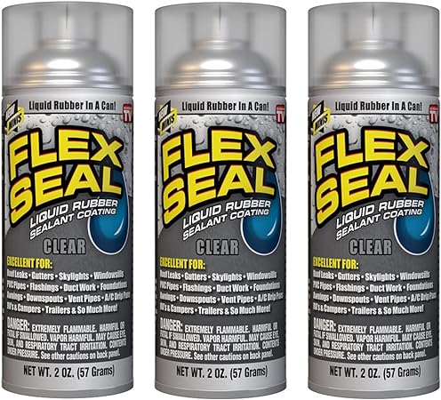 Flex Seal Mini Clear 3 Pack