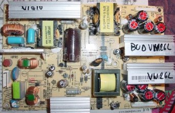 Repair Kit, Vizio VW26L LCD HD TV, Capacitors, Not the Entire Board