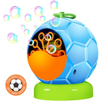 UTTORA Automatic Bubble Machine Toy for Kids,Durable Bubble Blower More Than 500 Bubbles Per Minute for Party and Gift 4 AA Battery Operated (Not Include)