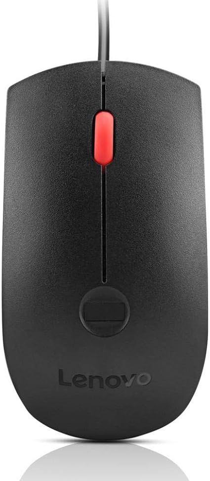 Lenovo Fingerprint Biometric USB Mouse Pointing Devices (4Y50Q64661)