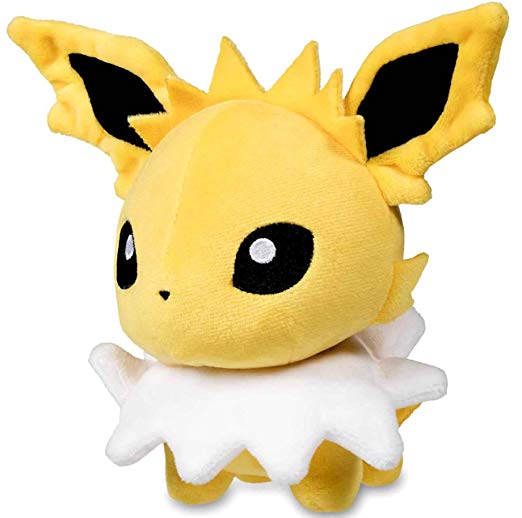 Pokemon Center Original (6.5-Inch) Stuffed Poke Plush Jolteon Doll (Thunders)