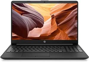 HP 2023 15'' HD IPS Laptop, Windows 11, Intel Pentium 4-Core Processor Up to 2.70GHz, 8GB RAM, 128GB SSD, HDMI, Super-Fast 6th Gen WiFi, Dale Black (Renewed)