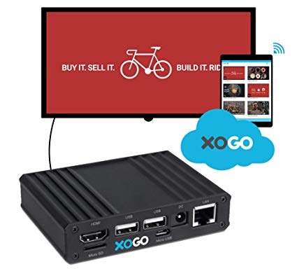 XOGO Mini | Digital Signage Media Player | With Free Cloud Based CMS Software