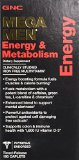 GNC Mega Men Energy and Metabolism 180 Caplets
