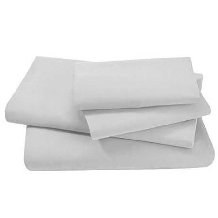 Swan Comfort #1 Bed Sheet Set Highest Quality Brushed Microfiber 1800 Bedding, Hypoallergenic, Full, White
