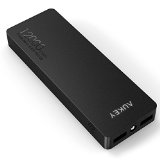 Aukey 12000mAh Portable Power Bank Charger External Battery Pack with AIPower Tech for iPhone 6S 6S Plus 6 Samsung Galaxy Google Nexus LG and more5V 2A Input5V 34A Output for Fast Charging - Black