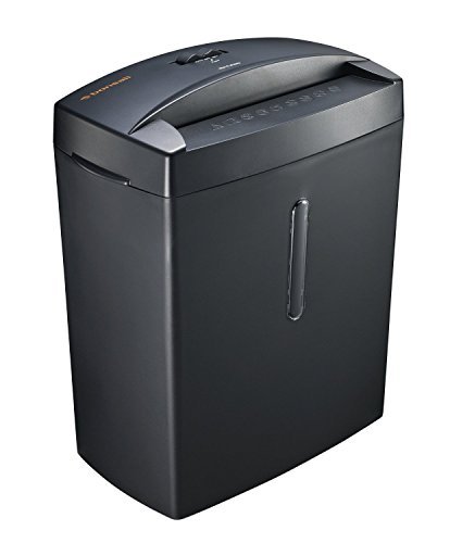 Bonsaii DocShred C560-D 6-Sheet Micro-Cut Paper Shredder, 15 Litre Capacity, Overload and Thermal Protection, P-3 DIN Level, Lightweight, Decent for Home and Office Use