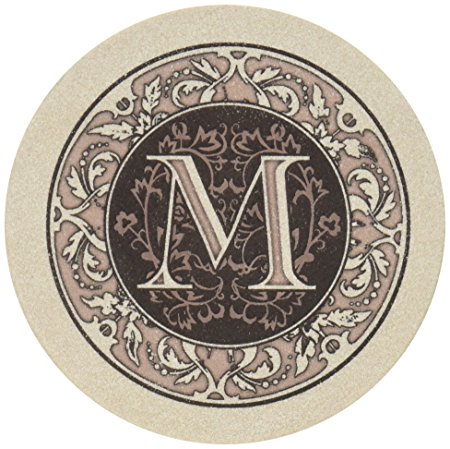 Thirstystone Monogram M Coasters