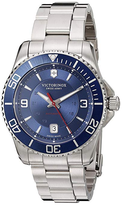 Victorinox Men's 'Maverick' Swiss Automatic Stainless Steel Casual Watch