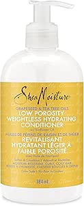 Shea Moisture Low Porosity Weightless Hydrating Conditioner with Grapeseed & Tea Tree Oils 384 ml