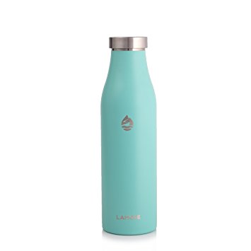 LAMOSE Robson Insulated Bottle | Stainless Steel Sports Water Bottle, BPA Free, Steel Lid, No Plastic, Dishwasher Safe, Perfect Healthy Lifestyle Gift