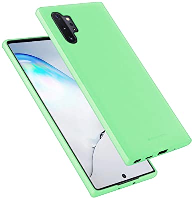 Goospery Style Lux Jelly for Samsung Galaxy Note 10 Plus Case (2019) Thin Slim Bumper Cover (Mint Green) NT10P-STYL-MNT
