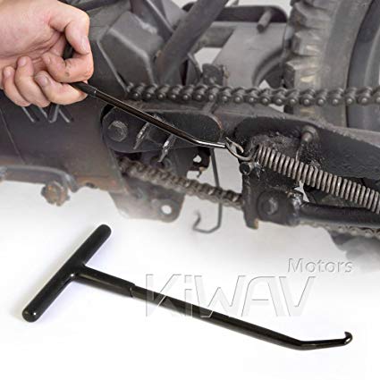 KiWAV motorcycle exhaust & stand spring hook removal tool