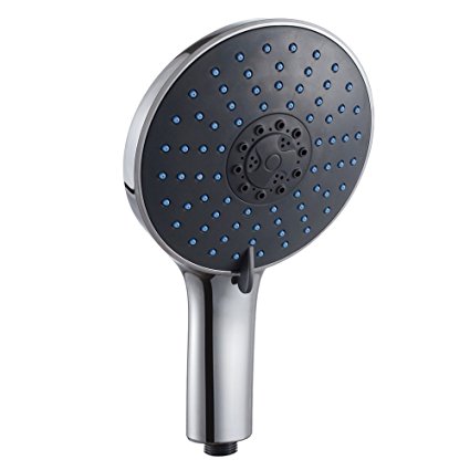 KES P701 EXTRA LARGE 7 Function Handheld Shower Head Bath Showering System Replacement Part, Chrome