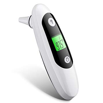 Baby Thermometer, Accurate Forehead Thermometer with Ear Mode, Digital Clinical Thermometer for Baby, Toddler and Adults with with FDA Approved