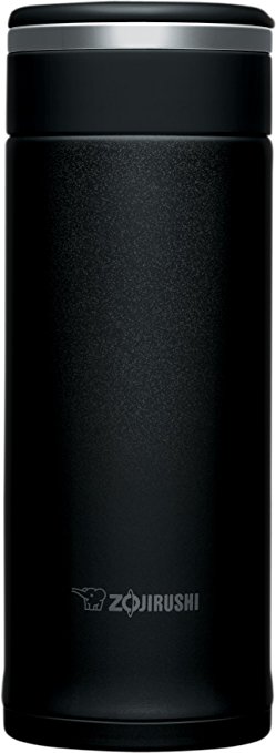 Zojirushi Stainless Steel Travel Mug, 12-Ounce/0.36-Liter, Black