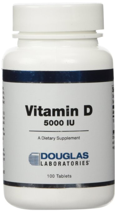 Douglas Laboratories  - Vitamin D 5000 IU - 100 Tabs