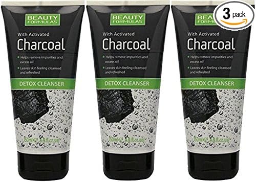 CHARCOAL DETOX CLEANSER 150ML Pack of 3