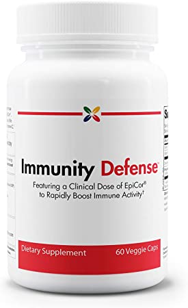 Stop Aging Now - Immunity Defense with EpiCor - Featuring a Clinical Dose of EpiCor to Rapidly Boost Immune Activity - 60 Veggie Caps