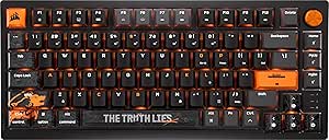 CORSAIR K65 PLUS WIRELESS Call of Duty®: Black Ops 6 Edition 75% RGB Hot-Swappable Mechanical Gaming Keyboard – MLX Red v2 Switches, PBT Keycaps, PC, Xbox Series X|S, Xbox One, PS5/PS4, Mac, QWERTY NA