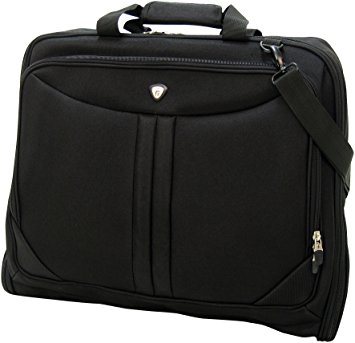 Olympia Deluxe Garment Bag, Black, One Size