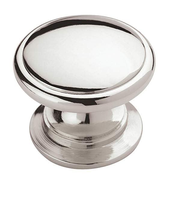 Amerock BP5301226 Allison Value 1-1/4 in (32 mm) Diameter Polished Chrome Cabinet Knob