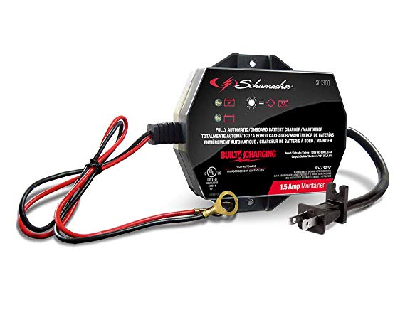 Schumacher SC1300 1.5A 12V Battery Maintainer