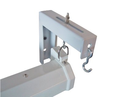 Elite Screens 6 Wall and Ceiling Hanging L-Brackets for ManualSpectrumVMAX2 series White ZVMAXLB6-W