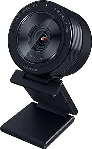 Razer Kiyo Pro Ultra - 4K webcam for content and streaming creation (Ultra High Dynamic Range-UHDR, UltraHD 4K at 30FPS/1080P at 60FPS, autofocus with AI, light sensor with 2.9 μm) Black